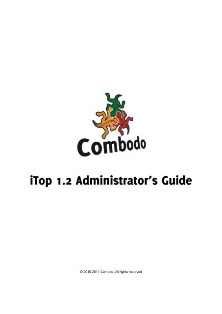 iTop Administrator's Guide - Combodo