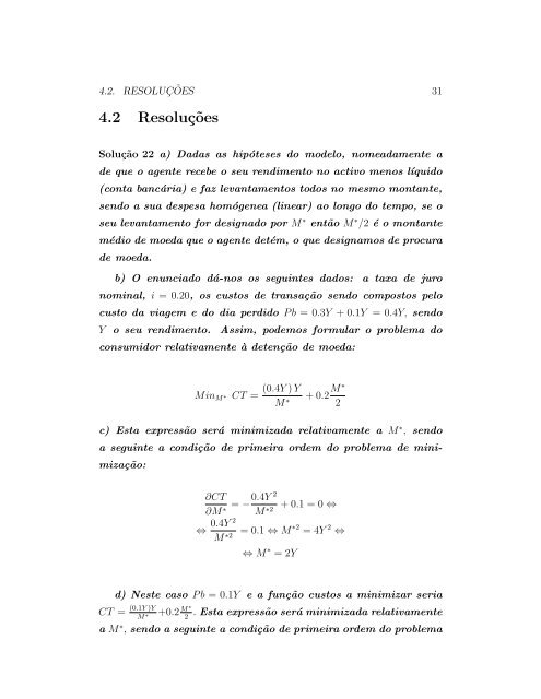 Sebenta de Exercícios Resolvidos - O DGE - UBI