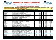 Lagerverkauf- und Schnäppchenliste Licht ... - MSW Showtechnik