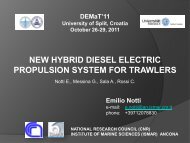 New hybrid diesel electric propulsion system for trawlers