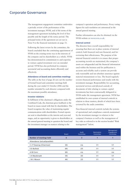 Annual report and financial statements - NVM Private Equity Ltd.