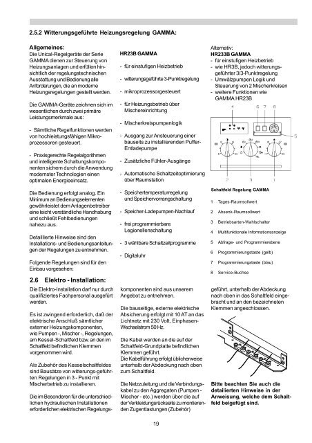 und Betriebsanweisung GASOGEN AIREX SZG Holz-Vergaser