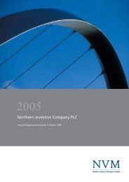 Annual report and financial statements - NVM Private Equity Ltd.