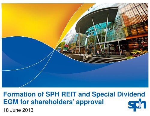 Presentation Singapore Press Holdings Investor Relations