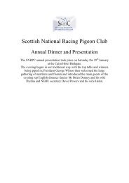 Scottish National Racing Pigeon Club