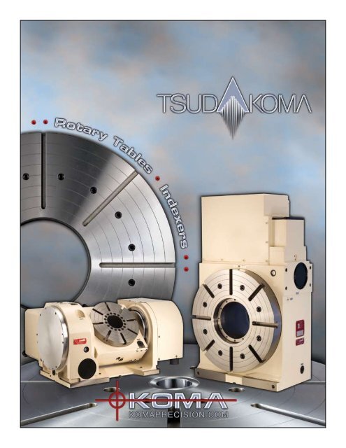 tsudakoma rotary table catalogue supplier