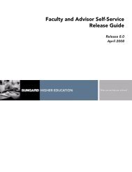Finding Course Offerings In Banner Self Service