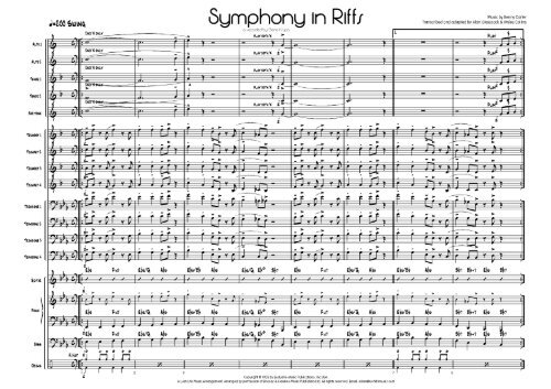 Symphony in Riffs published score - Lush Life Music