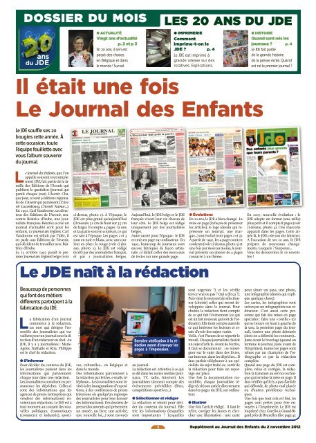 Il Ã©tait une fois Le Journal des Enfants - L'avenir