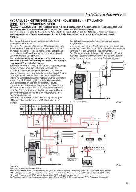 Installations-Hinweise - Unical Deutschland