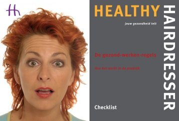 Checklist gezond werken kappers - HEALTHYHAIRDRESSER