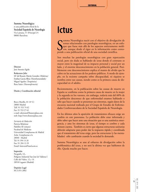 Ictus. El azote de la mujer - Ibanezyplaza.com