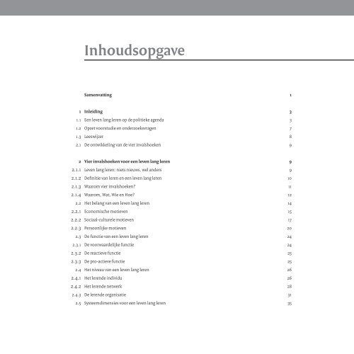 Leven lang leren voor vitaliteit