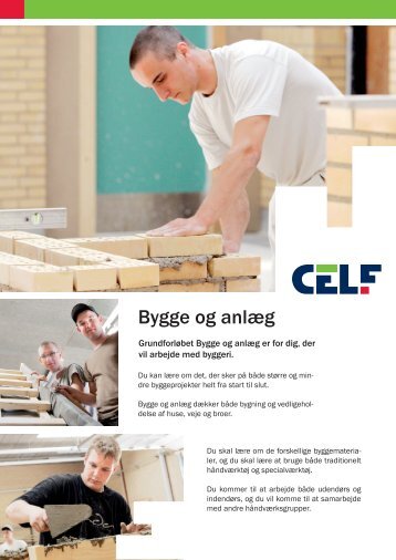 Bygge og anlÃ¦g - CELFs