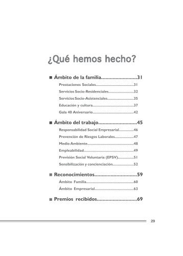 ¿Qué hemos hecho? - Fundación Laboral San Prudencio