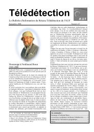 Bulletin 67 - Agence Universitaire de la Francophonie - AUF