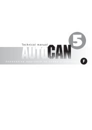 AutoCAN-F Technical Manual - CAN-bus alarm and interface ...