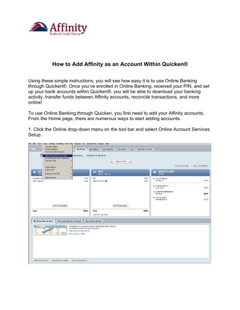 affinity plus online banking affinity plus online banking