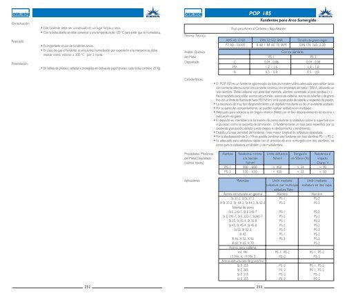 Manual de Soldadura OERLIKON - Welding PerÃº