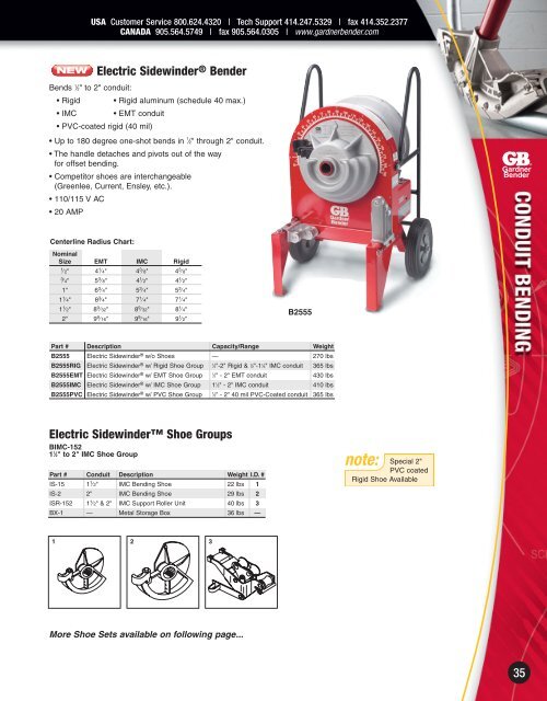 Pipe Bending Chart Emt