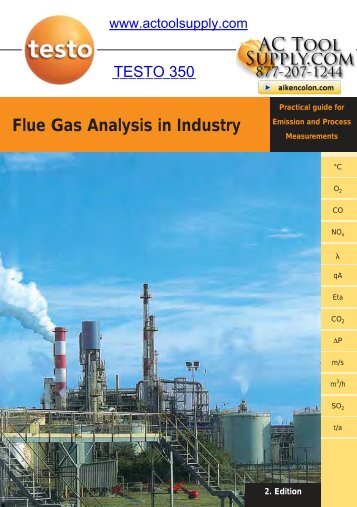 Testo 350 Field Guide - Actoolsupply.com