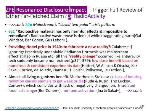 Kalte fusion, Tesla, Skalarwellen, Drehfeld, "Freie Energie".. = Alle Parawissenschaft? / Cold fusion, Tesla, Scalar, Torsion, "Free energy".. = All Pseudo Science?