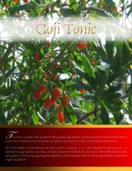 This tonic is made with authentic Mongolian goji ... - Subscription