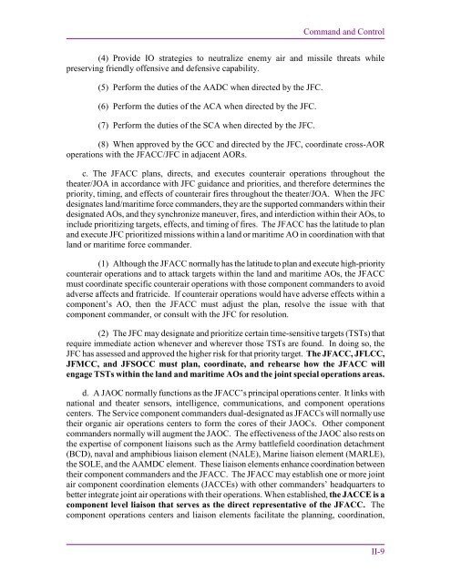 JP 3-01 Countering Air and Missile Threats - Defense Innovation ...