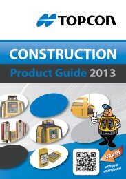 Topcon Product Guide - Position Partners