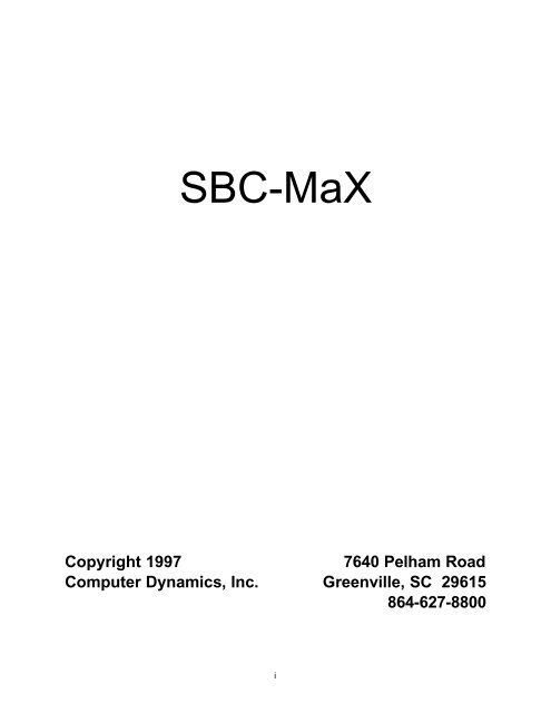 sb max