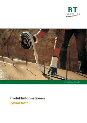 Produktinformationen SynkoElastÂ® - Betotec.de