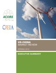 US-CHINA - American Council On Renewable Energy