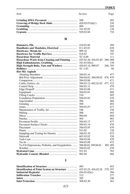 index - Maryland State Highway Administration