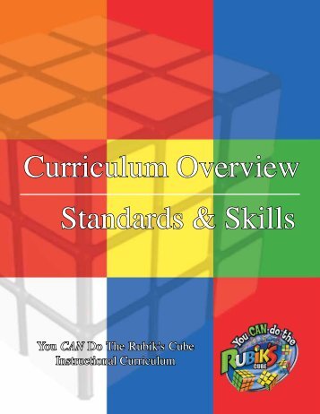 Curriculum & Overview - You CAN Do the Rubik's Cube!