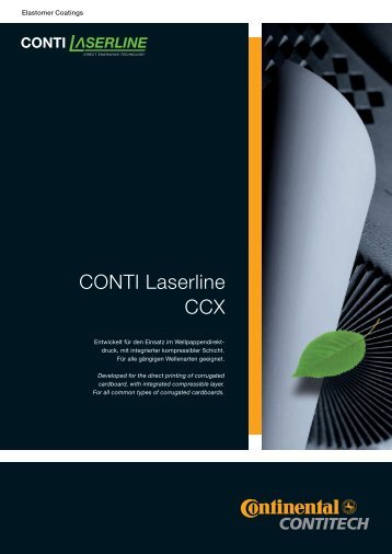 CONTI Laserline CCX - Daetwyler USA