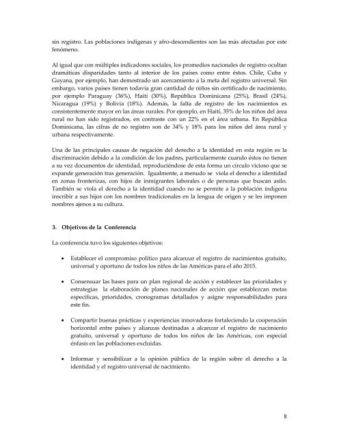 Informe-Conferencia - Registro Nacional de las Personas