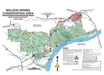 Weldon Spring Conservation Area Map - Missouri Department of ...