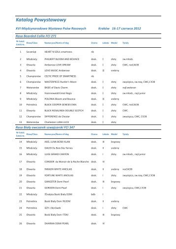 Katalog Powystawowy