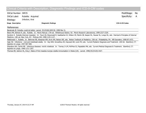 Disease staging: CliniCal anD CoDeD Criteria - HCUP