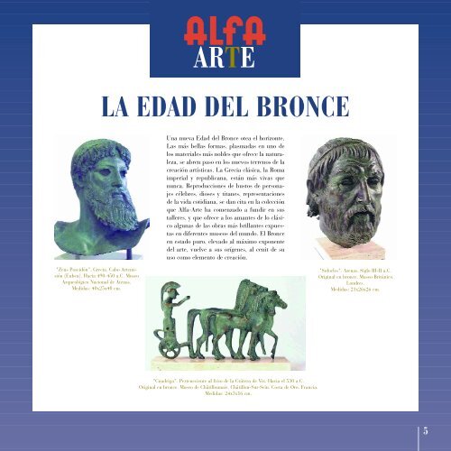 2-3 4 8-11 La Edad del Bronce La Edad del Bronce - Alfa Arte