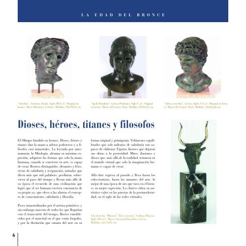 2-3 4 8-11 La Edad del Bronce La Edad del Bronce - Alfa Arte