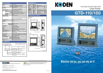 GTD-110/150 - Jason Marine Ltd.