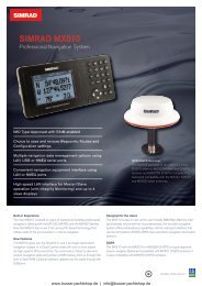 Professional Navigation System - Busse Yachtshop - wheelmark