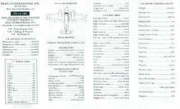 Piper Seminole Checklist