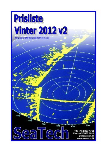 priser er EXW KorsÃ¸r og eksklusiv moms! - Seatech