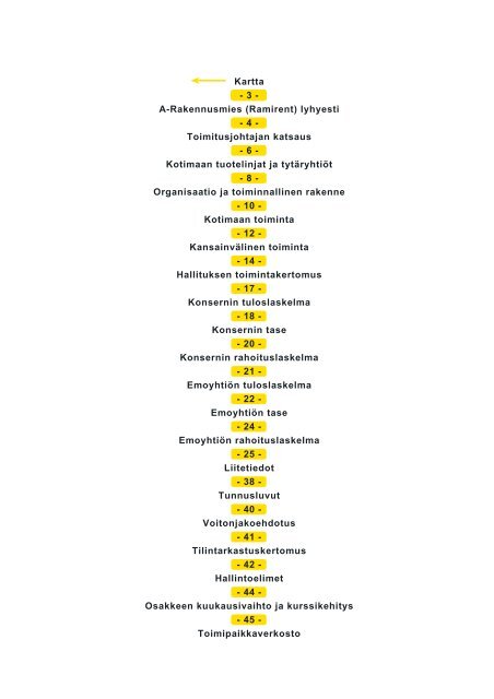 A-Rakennusmies (Ramirent) Lyhyesti