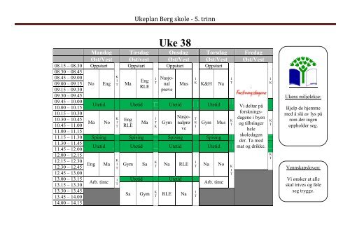 Ukeplan 38.pdf - itslearning