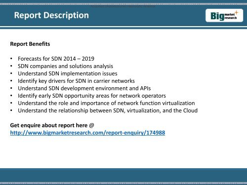 Software Defined Networks (SDN) Market Challenges, Opportunities to 2019