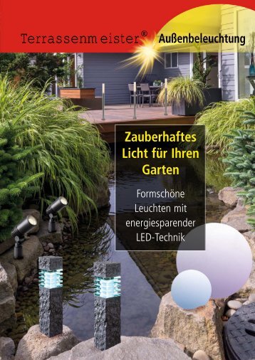 Licht für Ihren Garten - Terrassenmeister