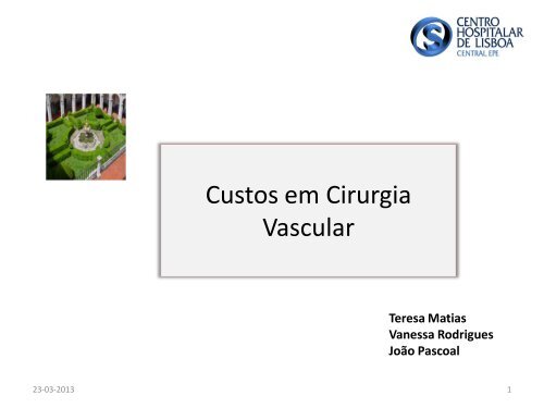 Custos em Cirurgia Vascular